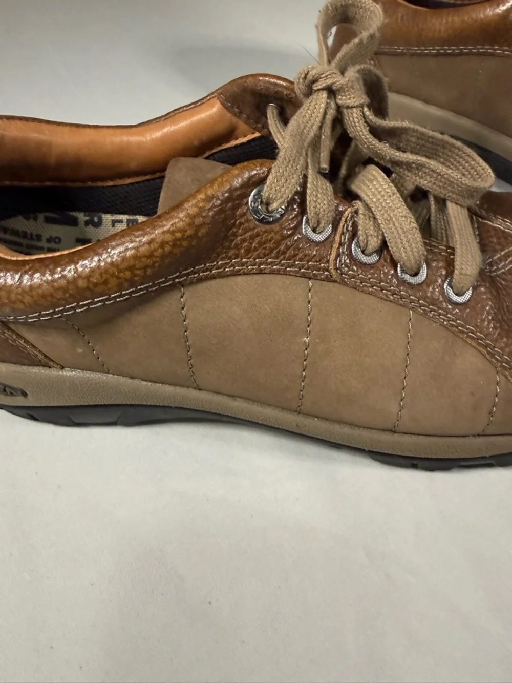 KEEN Womens 10.5 Brown Leather‎ Comfort Walking Casual Shoes Hiking
